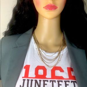 Vintage gold necklace